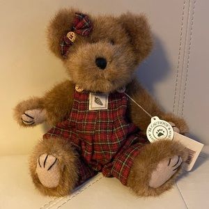 Boyds Teddy Bear 917440 Plush 10" Sue B. Bearkins Pre-owned with Tags